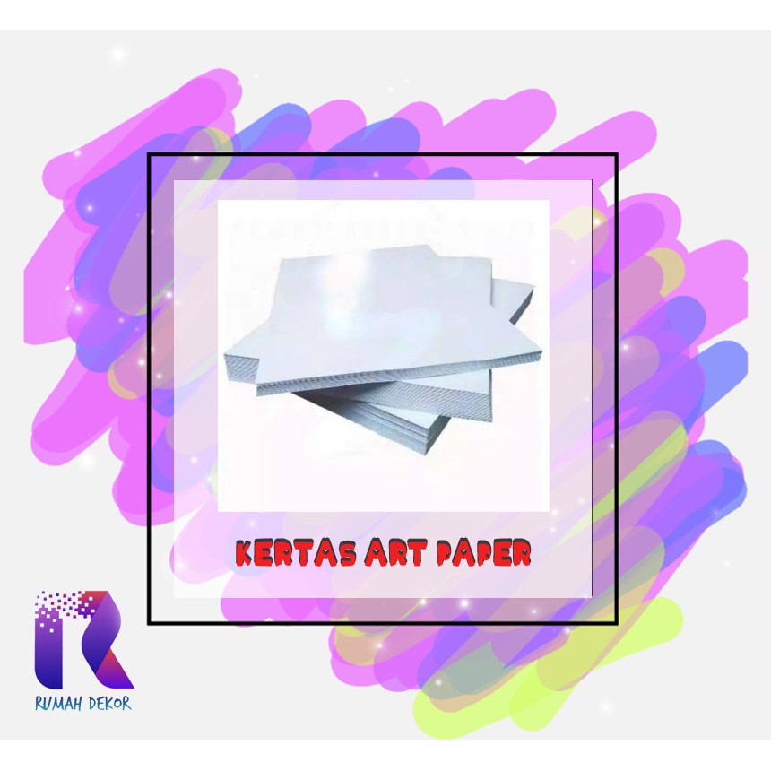 Kertas Art Paper 210 gram# 230 gram# 260 gram A3+ #A4 termurah