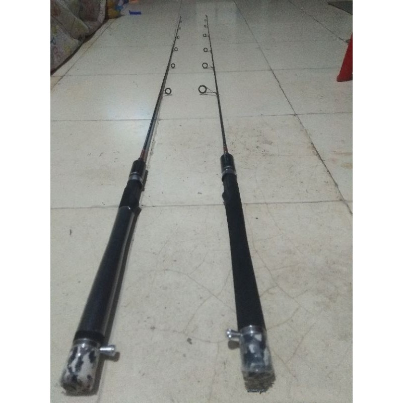 joran pancing full karbon sutet onepiecess/ tanpa sambungan ,request bisa chat terdahulu