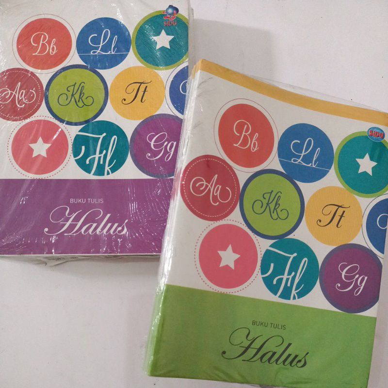 

Buku tulis halus 38 lembar