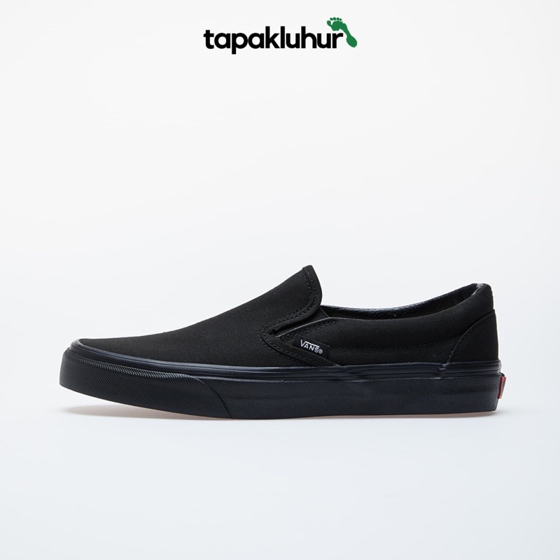 VANS SLIP ON CLASSIC FULL BLACK || RESMI PT NAVYA