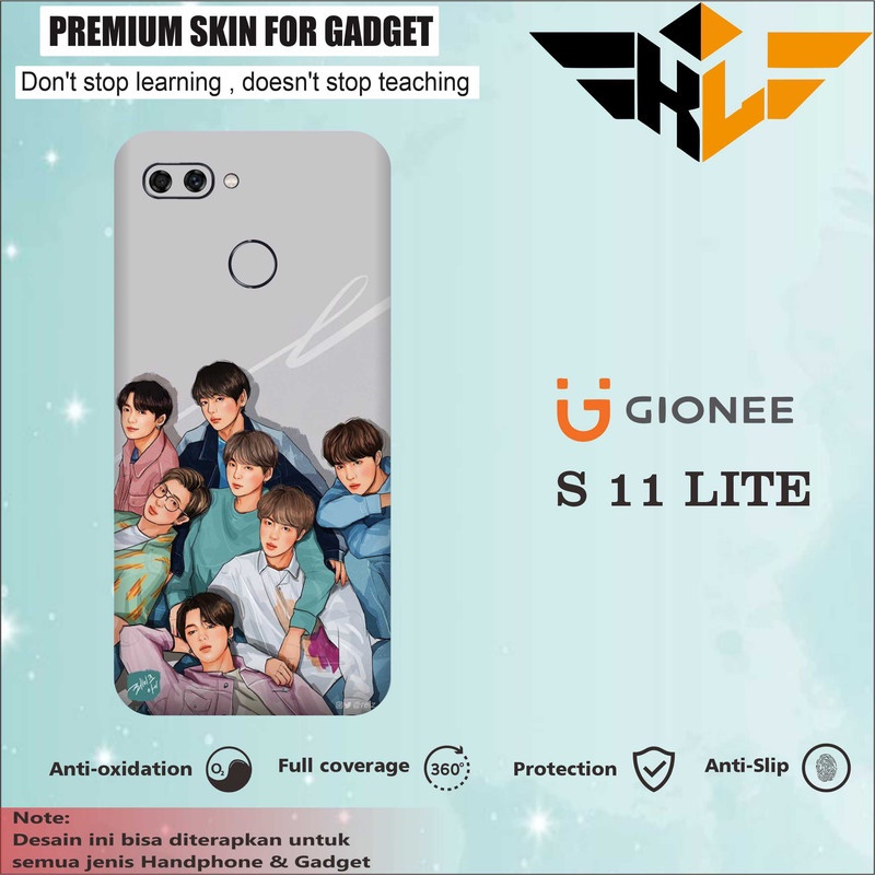 Beli 1 Geratis 1 SKIN HANDPHONE GIONEE S11 LITE  BTS