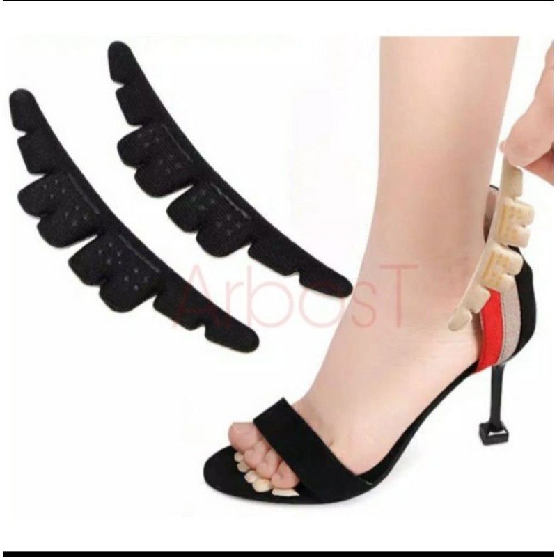 Protector Insole Pelindung High Heels Anti Slip Sticker Sol Sepatu Bantalan Kaki Depan Pereda Nyeri