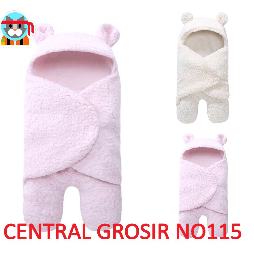 Selimut baby selimut bayi newborn infant baby winter swaddle sleeping emgao baby