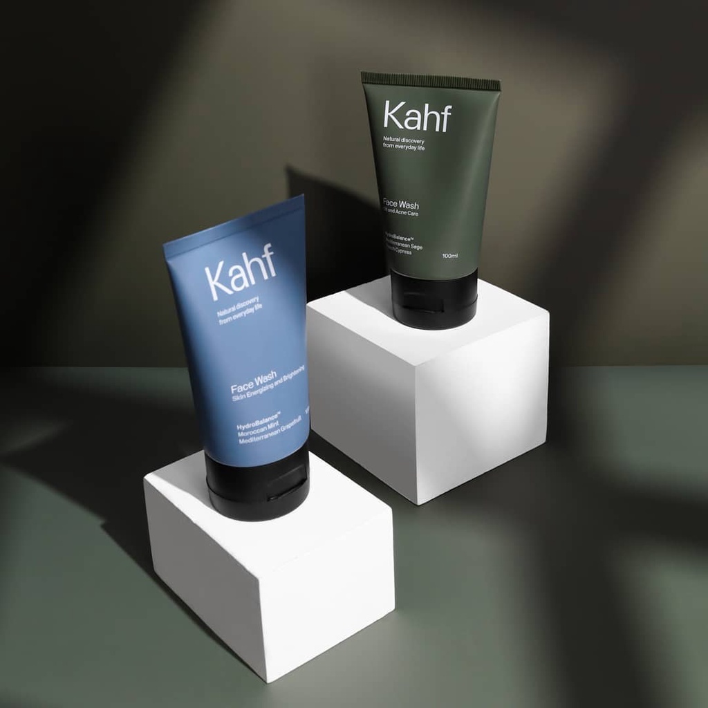 KAHF facial wash / sunscreen / perawatan wajah pria