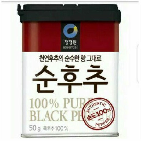 

chung jung one black pepper 50 gr