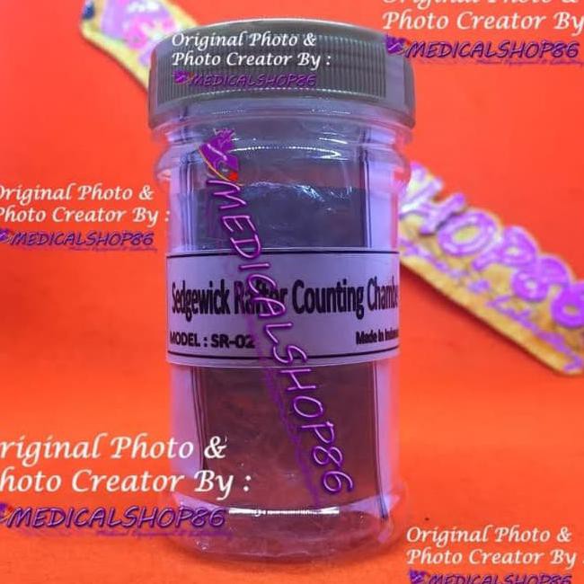 Jual GRIDDED SEDGEWICK RAFTER CELL FOR PLANKTON COUNTING Lokal Jakarta