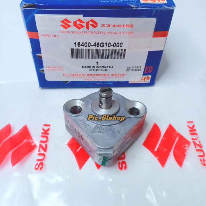 Pompa Oli Suzuki SPIN 125 HAYATE SKYWAVE  Pump Set Engine Oil Original SGP   16400-46G10-000