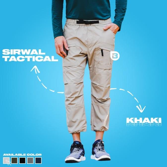 Celana Sirwal Tactical Bhirama Khaki Krem - , L
