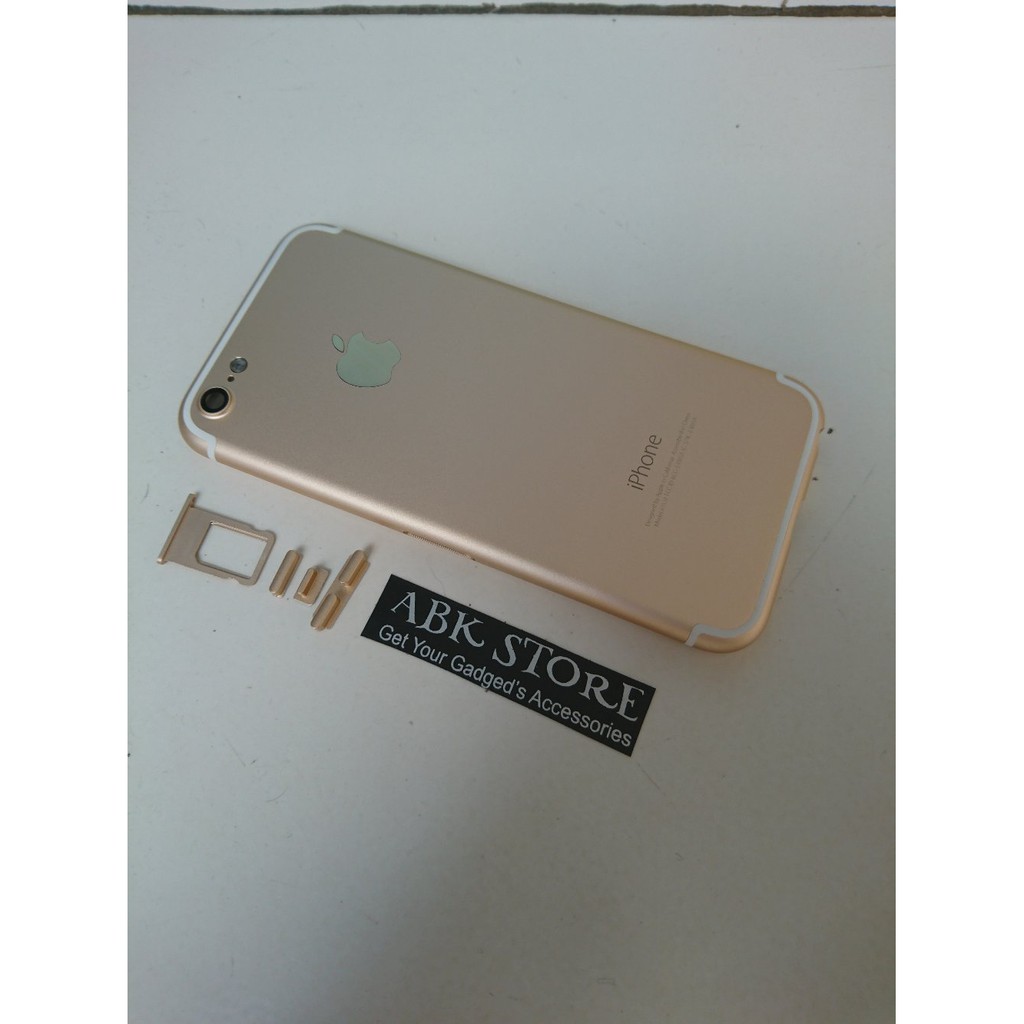 Casing Housing Kesing Iphone 5 5G Model Iphone 7 Gold ORI