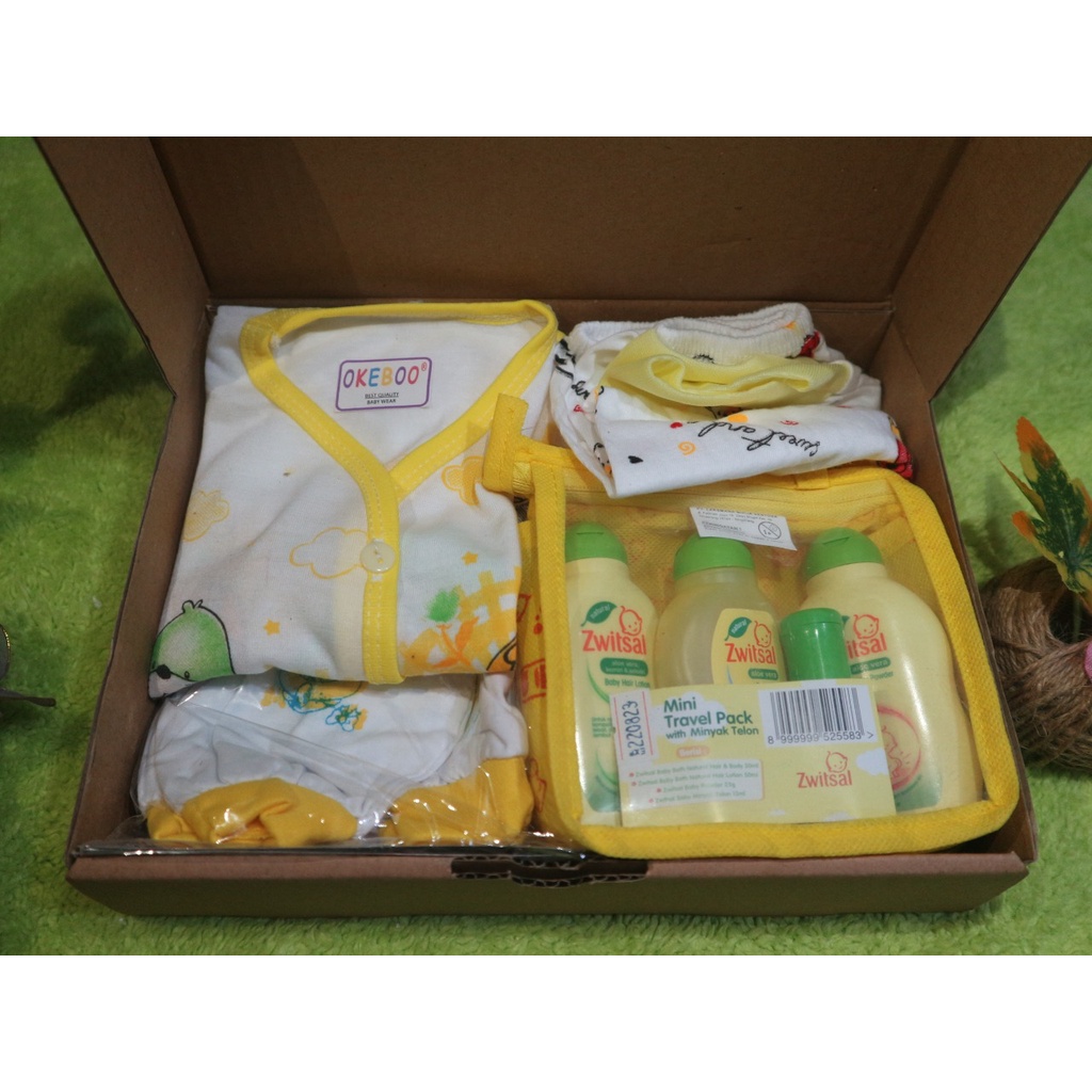 KADO BAYI COWOK / BABY BOY GIFT PREMIUM / Hampers Bayi Newborn | Kado Bayi Baru Lahir | Baju Bayi | Zwitsal Bag | Sarung Tangan Kaki Bayi | Hampers Baby Boy | Kado Lahiran Bayi Laki Laki | Gift Me