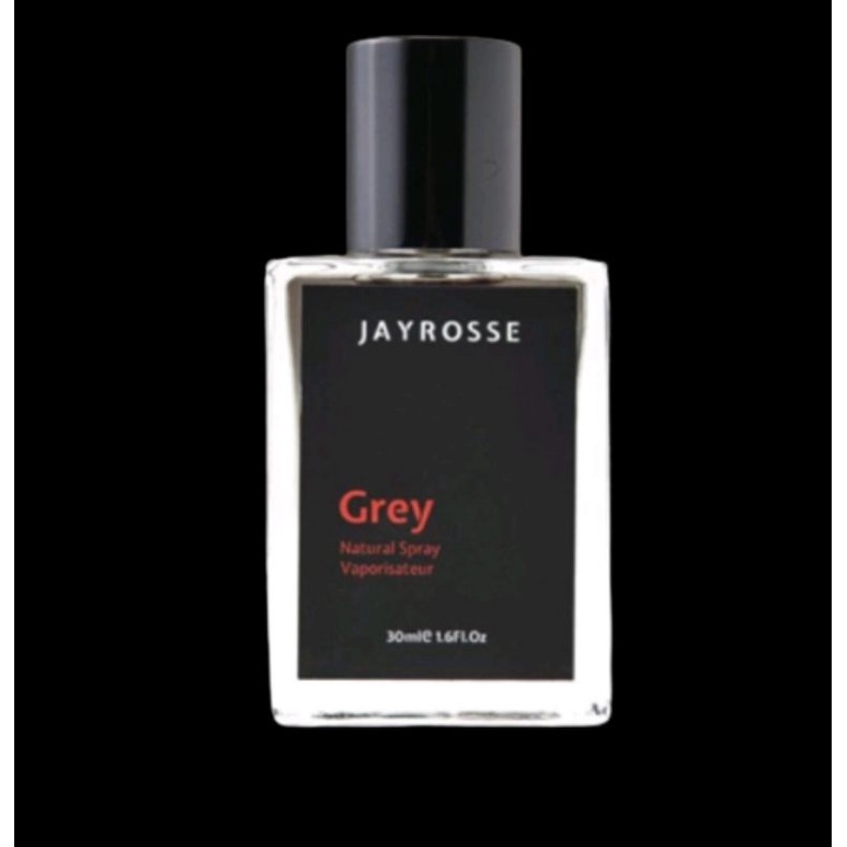 JAYROSSE PERFUME GREY 30ML MENLY ROMANTIC Parfum Pria Pemikat Wanita 100% Original