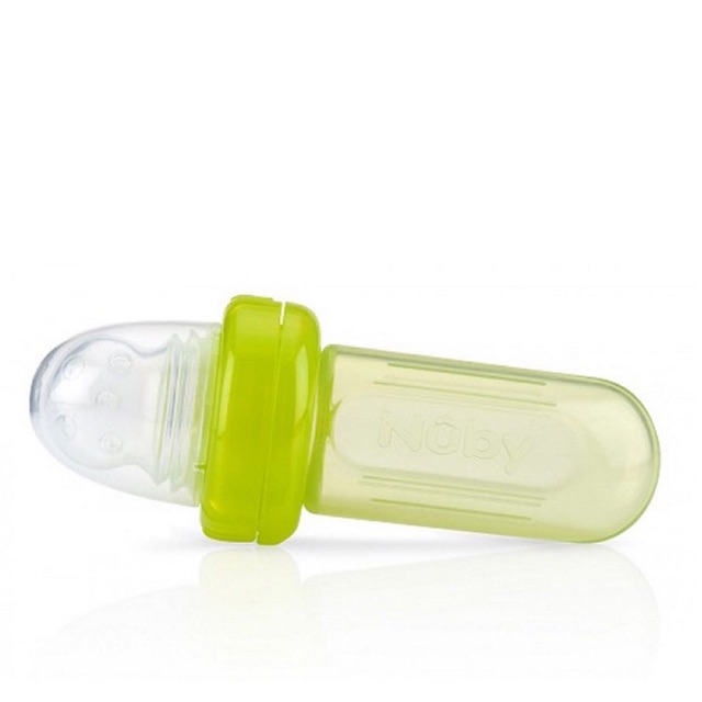 Nuby mini squueze feeder