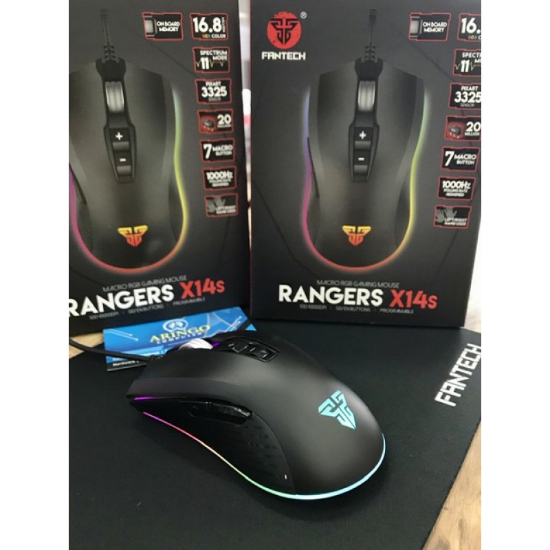 Mouse Fantech Rangers X14s RGB Gaming