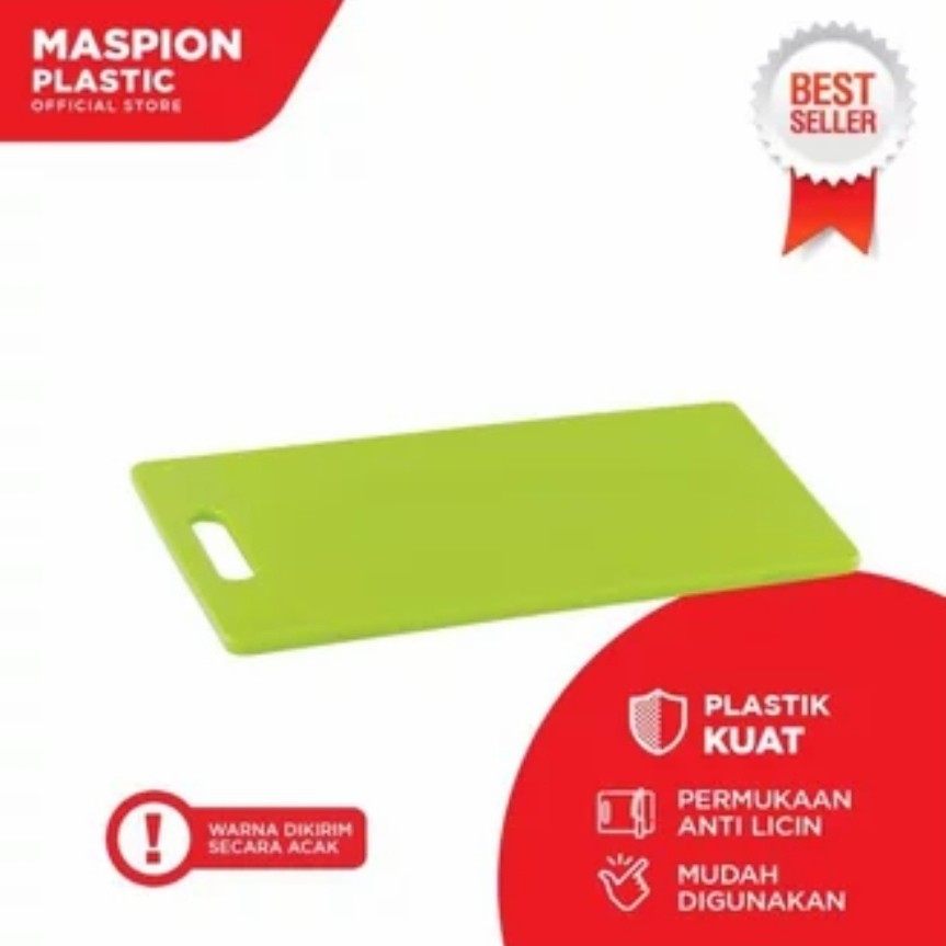 MASPION Chopping Board 290 x 180 mm -Talenan Plastik Medium Food Grade