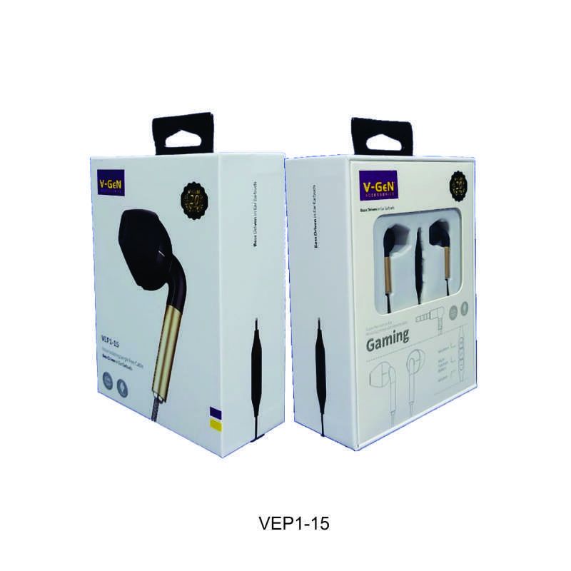 Headset Earphone GAMING VGeN VEP1-15 VEP1-17 Original HD Sound Extra Bas SUPER /HANDSFREE