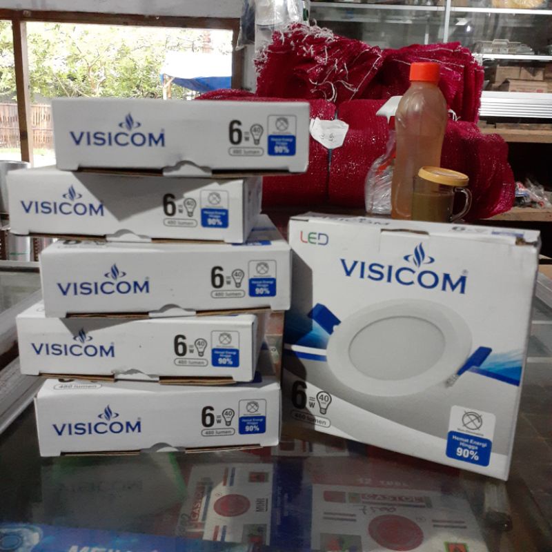 LED Downlight Visicom 6 Watt Garansi Resmi