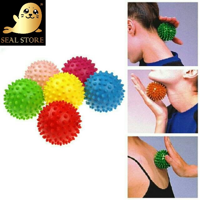 Bola Terapi Tangan Stroke / Alat Terapi Kesehatan Bola duri pijat refleksi genggam tangan therapy