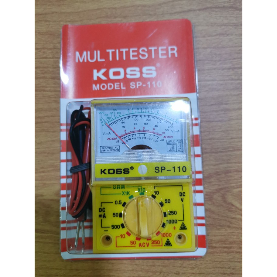 Multitester Kecil / Multimeter / Avometer