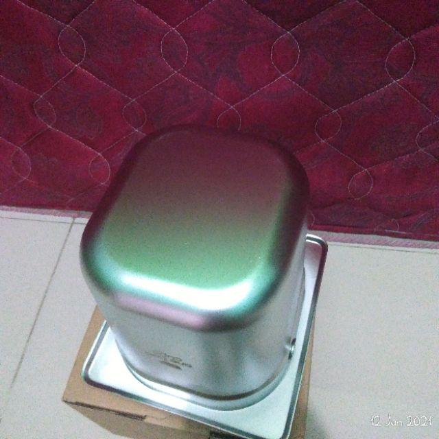 Box Wadah Kopi Espresso Knock Box Container Barista Onetwocups- Kb1 Silver