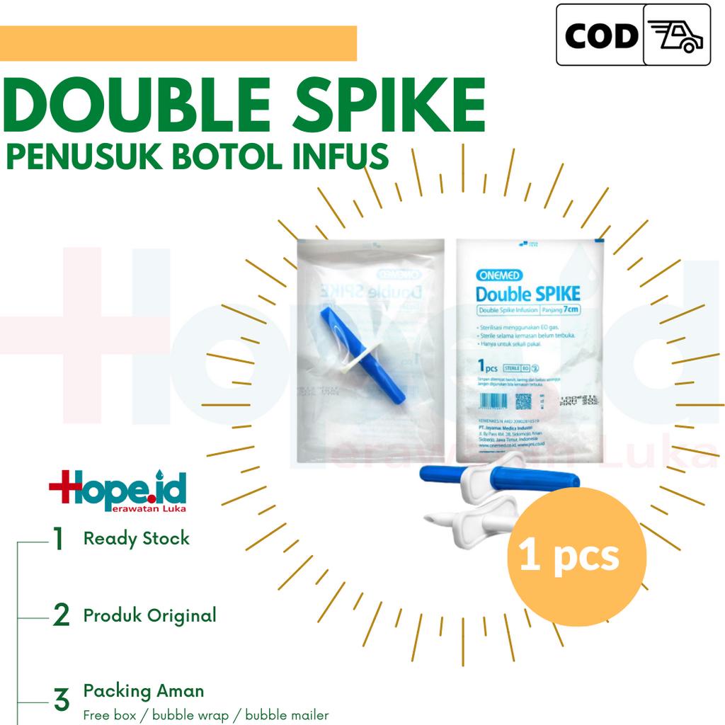 Penusuk Botol Infus | Double Spike