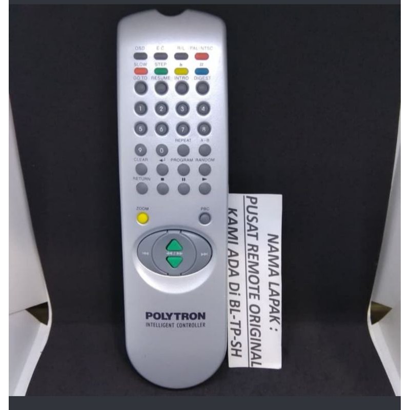 REMOTE REMOT DVD BIGBEND POLYTRON ORIGINAL ASLI