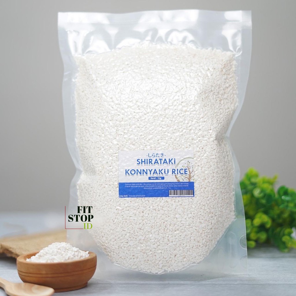 

Beras Shirataki 500gr / Shirataki Rice Konnyaku Low Carbs