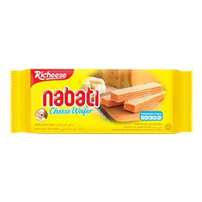 

[7.7] NABATI WAFER KRIM KEJU Richeese Nabati 175gr