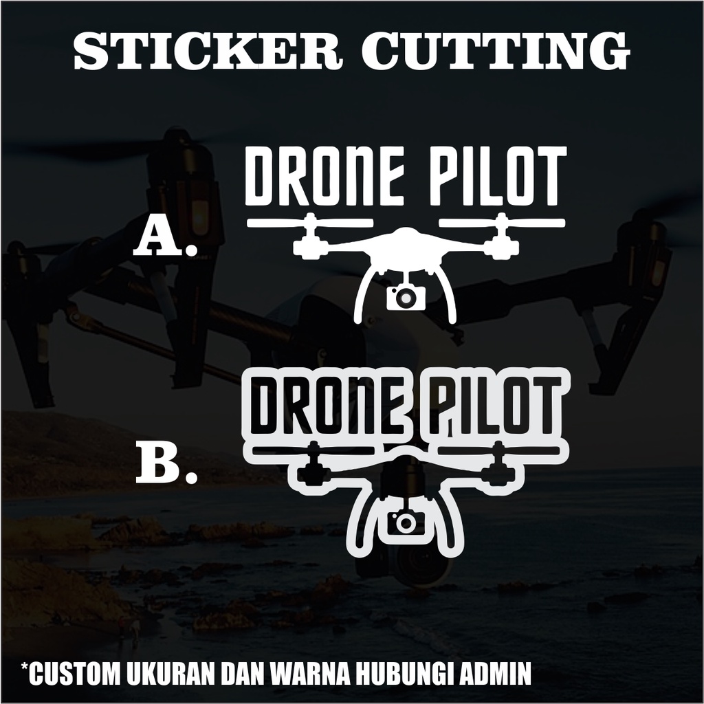 Sticker Cutting Drone Pilot