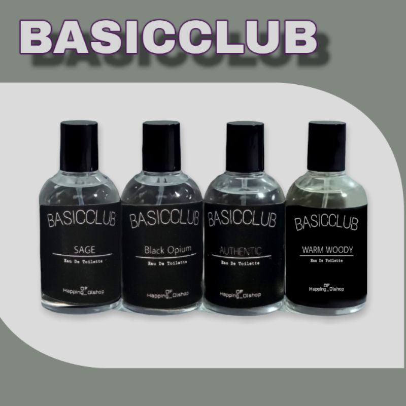 Basic Club Authentic parfume geamoore pria/wanita parfum elegant