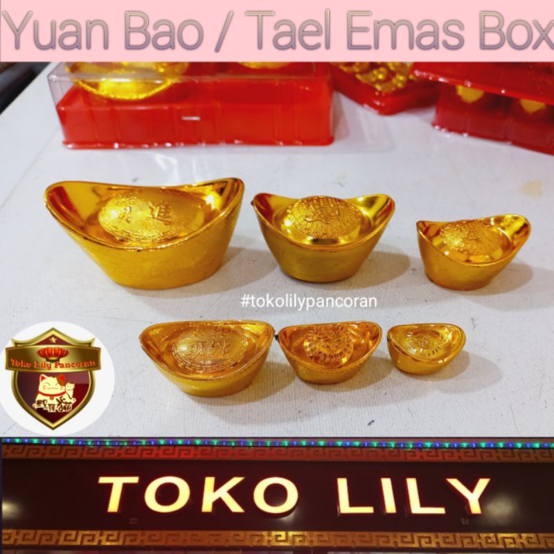 Yenpau / Yuan Bao / Yenpao / Tael / Emas Kuno Mini