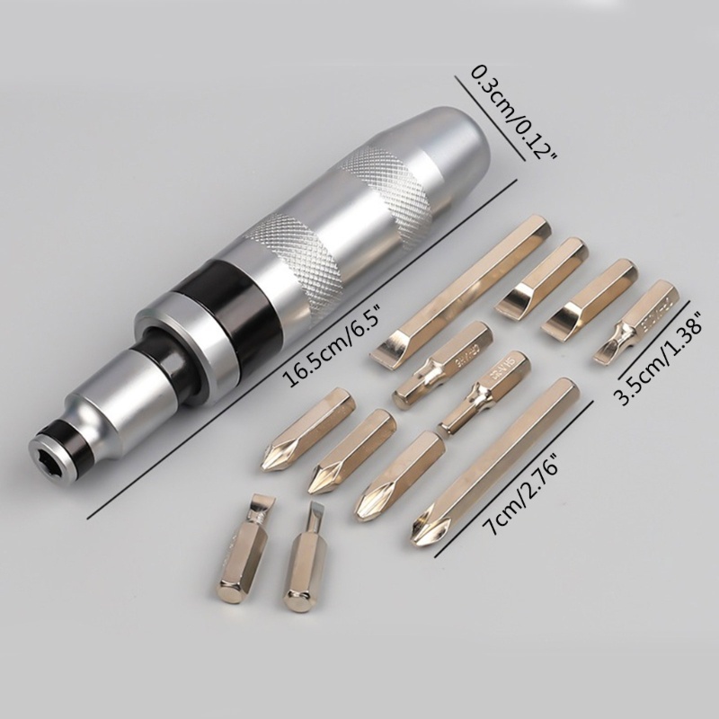 Set Alat Pahat Sekrup Serbaguna Profesional