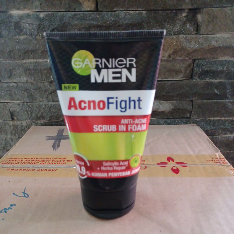 Garnier Men Brightening Foam Acno/Turbo 100g