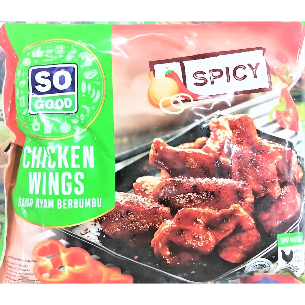

So Good Chicken Wings Spicy 400gr