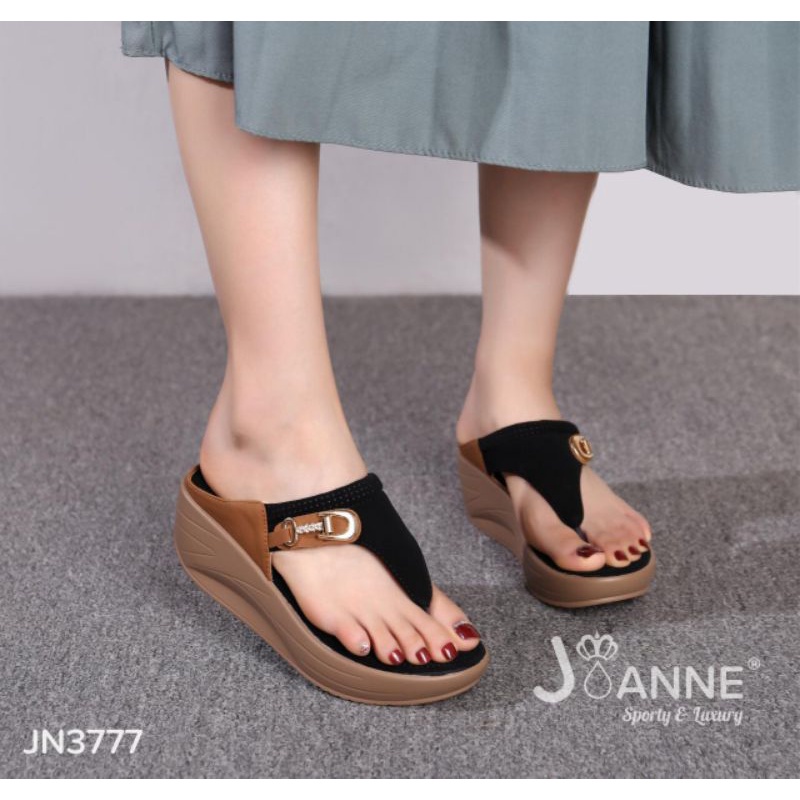 RESTOCK!! [ORIGINAL] JOANNE Wedges Sandals Sepatu Wanita #JN3777