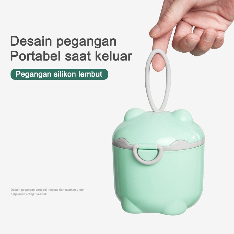 Tempat Kotak Wadah Penyimpanan Susu Bubuk Bayi Portabel Sealed Anti Tumpah/C 190