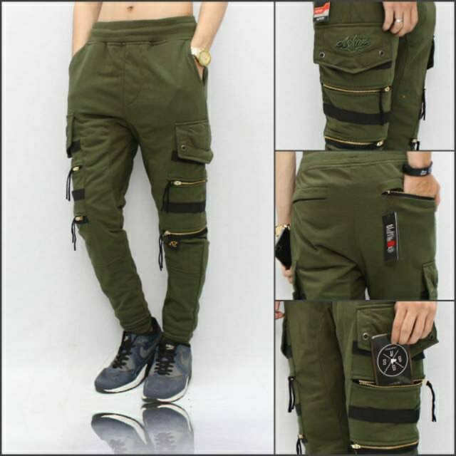  COD JOGGER  PANTS CELANA  JOGGER  UNISEX JOGGER  DOUBLE 
