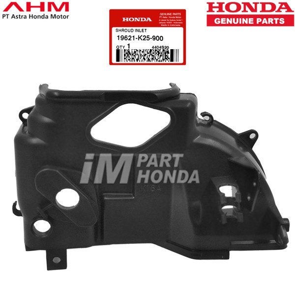 MURAH Shroud in inlet Beat Vario 110 Scoopy Fi 2012 - 2014 19621-K25-900 19621K25900