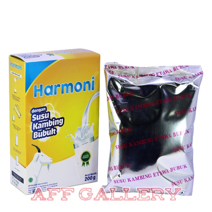 

Susu Kambing Etawa HARMONI 200 gr Susu bubuk Asli Original