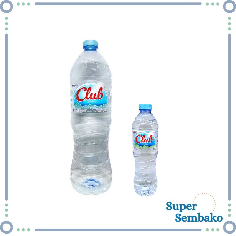 AIR MINERAL BOTOL CLUB 600ml 1500ml