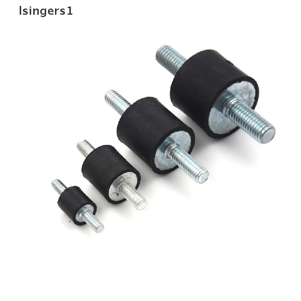 (lsingers1) 4pcs M4-M8 Pompa Kompresor Udara Mobil Anti Getaran Bahan Karet