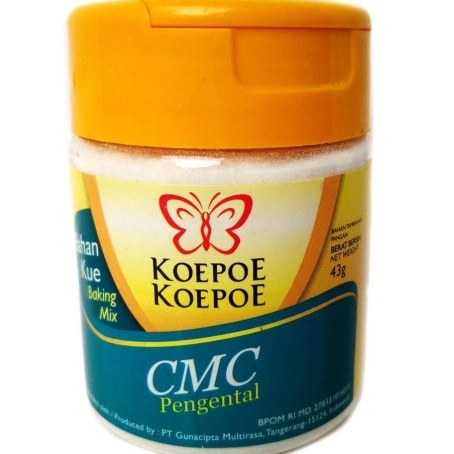 

Koepoe CMC Pengental 43gr Koepoe-Koepoe Bahan Kue Baking Mix