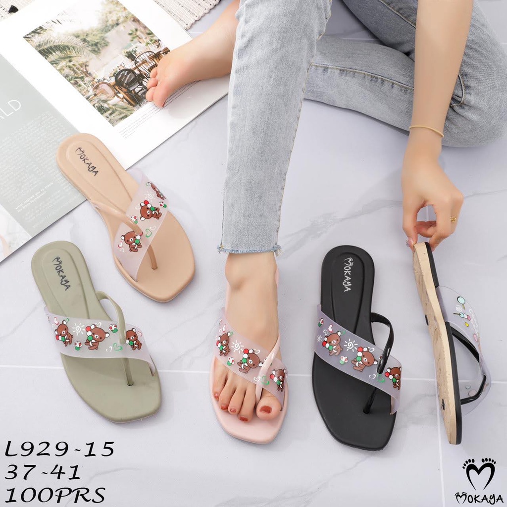 Sandal Jepit Wanita Simple Mokaya 929-15