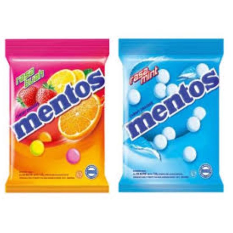 

Permen Mentos 121.5 gr Rasa Mint / Buah