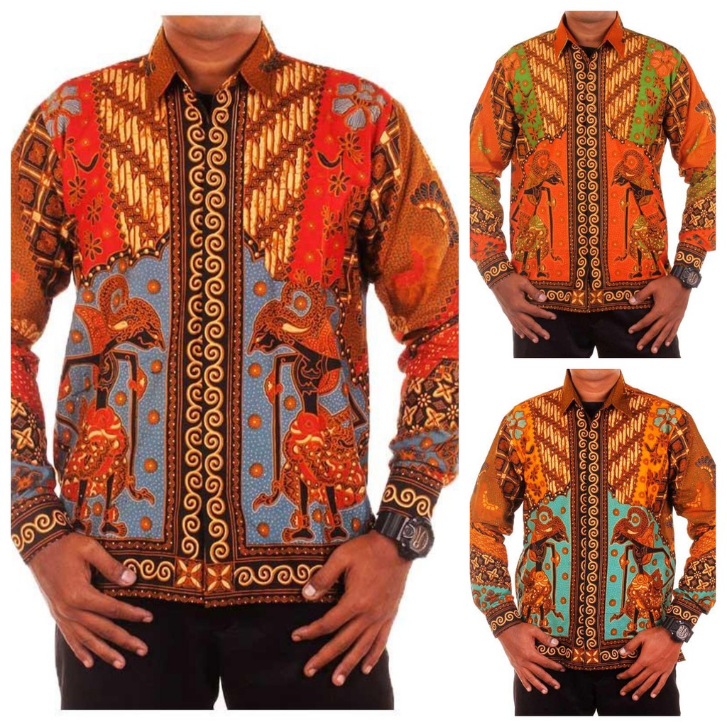 Kemeja Batik I Baju Kemeja Batik Pria Raden Wijaya (Semi Handmade)