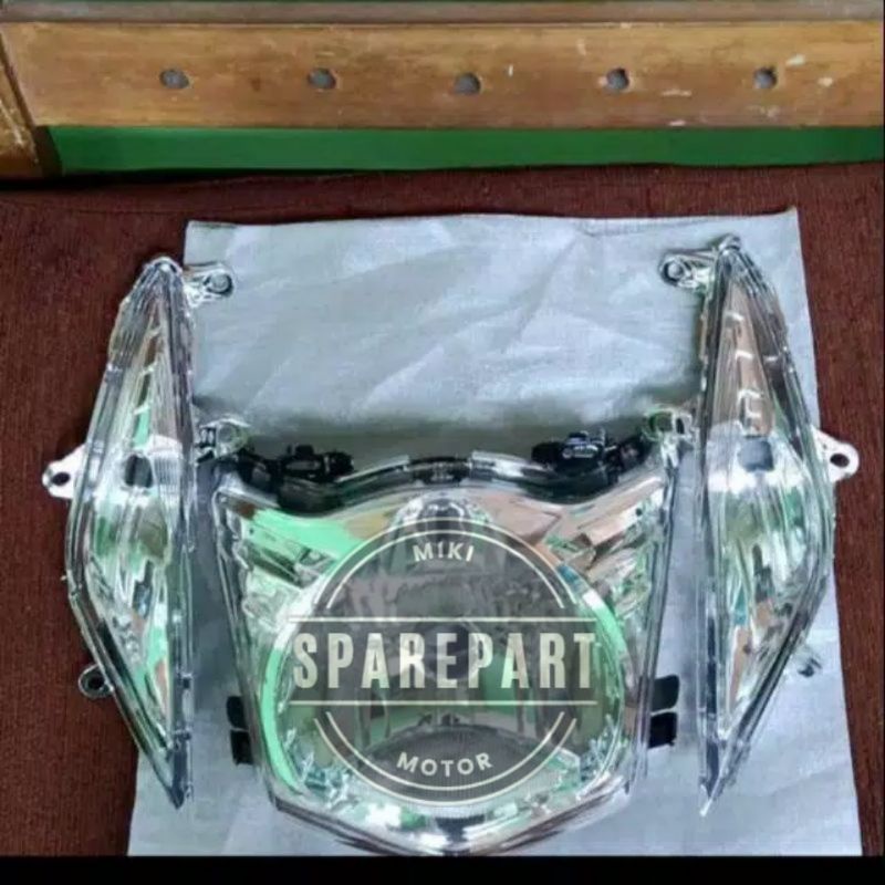 reflektor lampu sen motor Honda Beat karbu