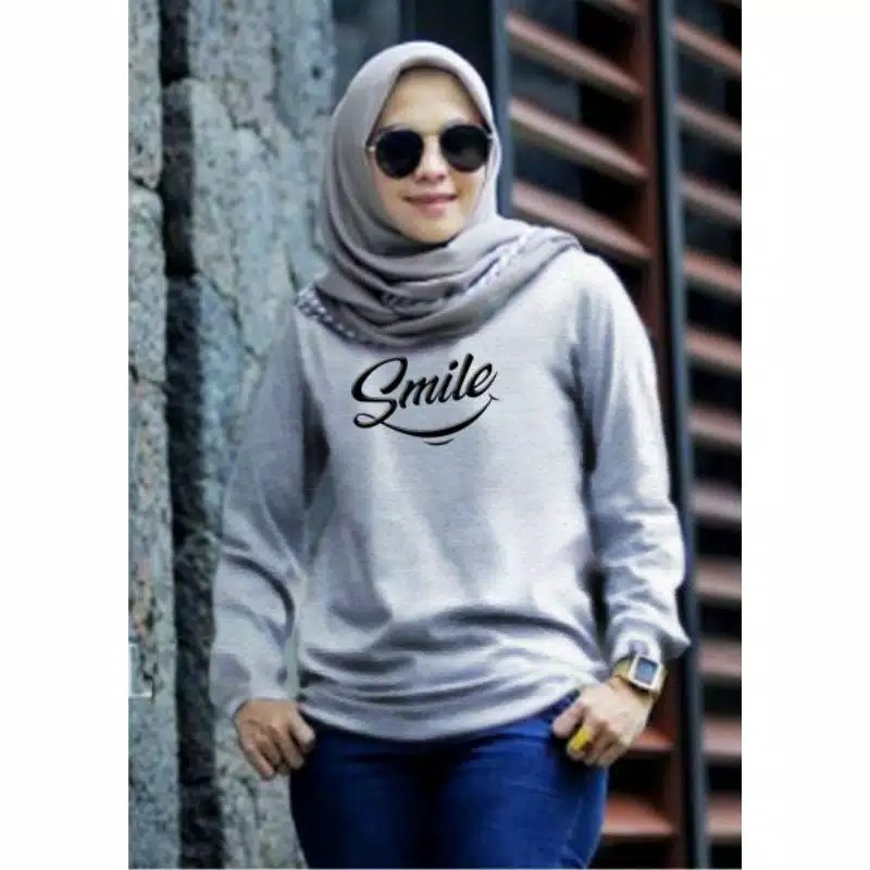 SWEATER SMILE / Mat Babyterry - All Size Fit to L