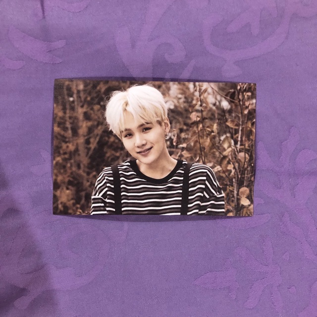 BTS 2nd muster 22920 photocard suga
