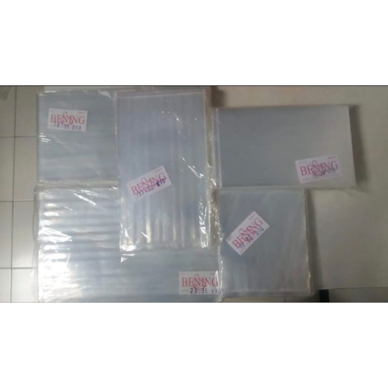 Plastik PP merk BENING tebal 010