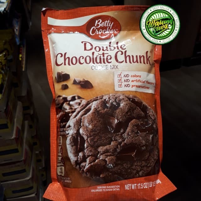 

betty crocker double chocolate chunck