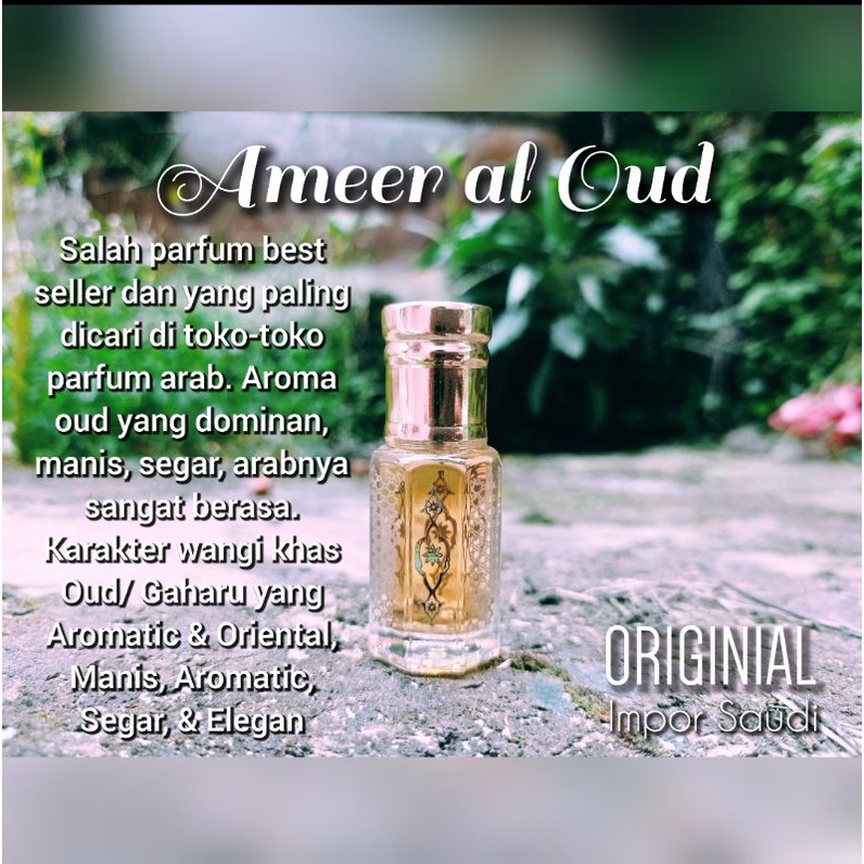 Ameer al Oud Original impor Saudi 6ml